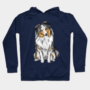 Shetland Sheepdog | Sheltie | Merle | Cute Dog Hoodie